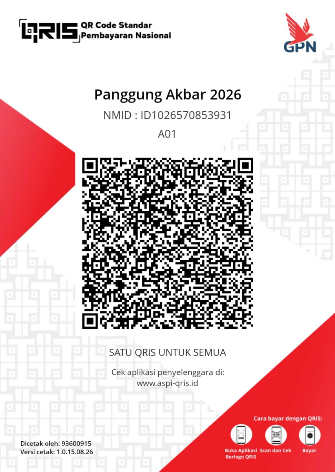 QRIS Panggung Akbar 2026